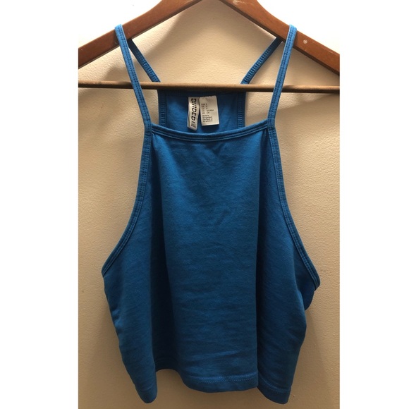 Blue crop top - Picture 3 of 3